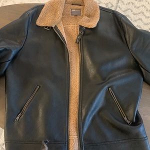 ASOS Black Sherpa jacket